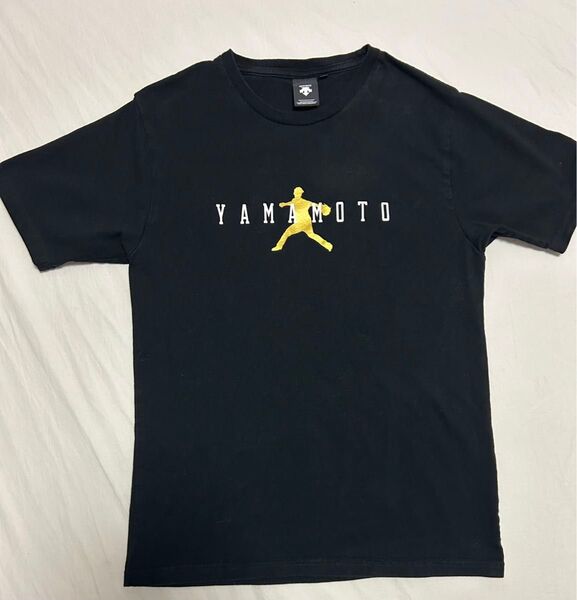 デサント オリックスバファローズ シルエット Tシャツ 山本由伸 43 ブラック Sサイズ