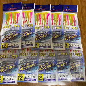 ハイドラ ジギング堤防サビキ 12号 10袋セット