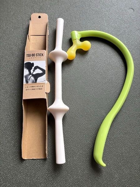 アカイシ TSU-BO STICK ツボ・スティック ホワイト 満天社 ポイントフィットゲルマ