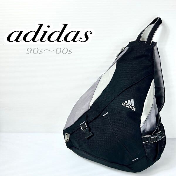adidas 90s〜00s ワンショルダーバッグ スリングバッグ Y2K