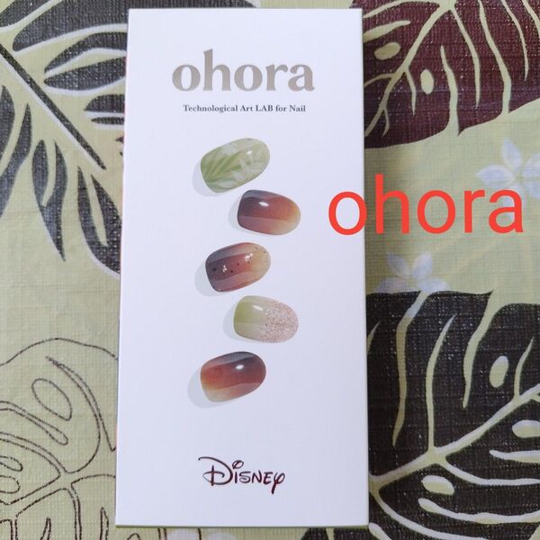 ohoraディズニーコラボ ジェルネイル