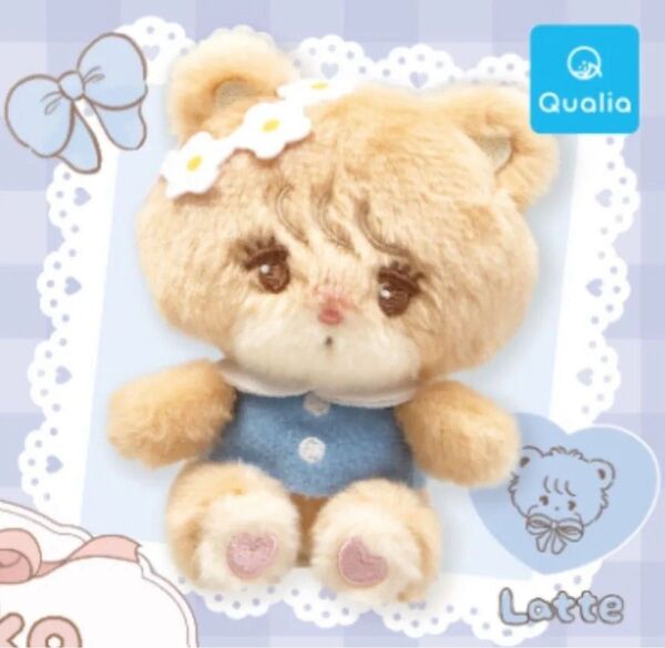新品 mikko characters ぬいぐるみ2 ラテ ガチャ