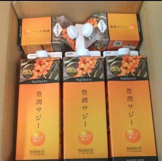 フィネス 豊潤サジー 1000ml3本 300ml2本