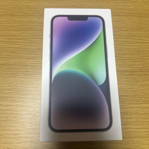 Apple iPhone14 パープル 空箱 iPhone14 パープル