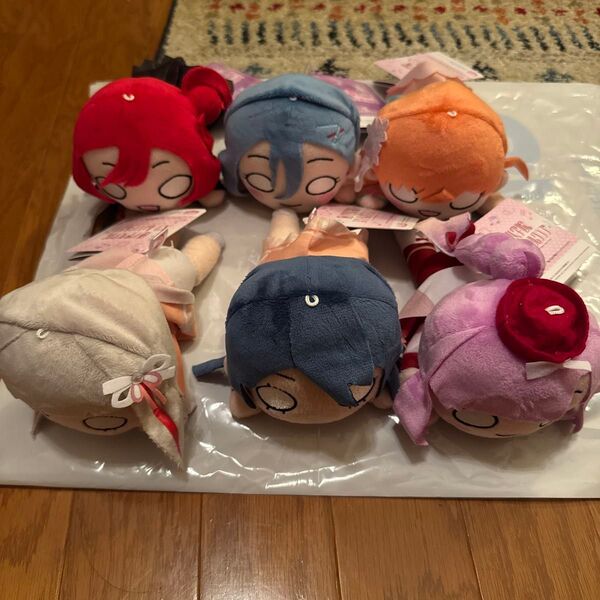 まとめ売り 6個セット ラブライブ!蓮ノ空女学院スクールアイドルクラブ ラブライブ!スーパースター!! 寝そべりぬいぐるみ