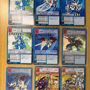 旧デジモンカード ブイモン ブイドラモン エアロブイドラモン 他 9枚セット デジモンカード