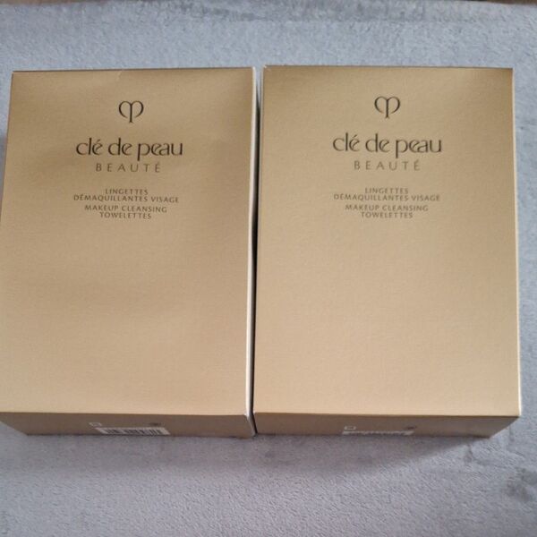クレドポーボーテ ランジェットデマキアントヴィサージュ メイク落とし 2点セット 50枚入り cl de peau BEAUT