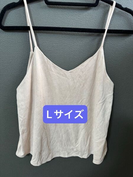 ノーブランド レディース キャミソール Lサイズ