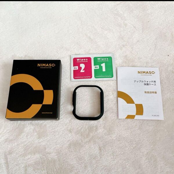 ♪ NIMASO Apple Watch Series 10 42mm 黒羽