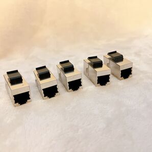 Iwillink Cat6 カプラー RJ45 Cat6 シールド付き カプラー【25個セット】 イーサネットカプラー