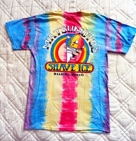 MATSUMOTO SHAVE ICE Tシャツ ハワイ タイダイ