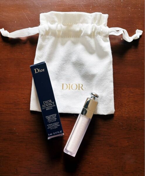 Dior ディオール アディクト リップ マキシマイザー セラム 000 ユニバーサルクリア ミニ巾着付き