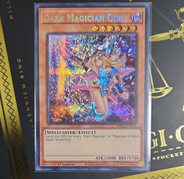 遊戯王 ブラック マジシャン ガール イラスト違い 絵違い プリズマ プリシク 英語 MP24 海外