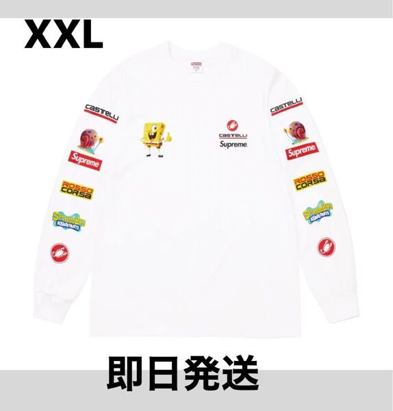 Supreme/SpongeBob SquarePants/Castelli Racing L/S Tee