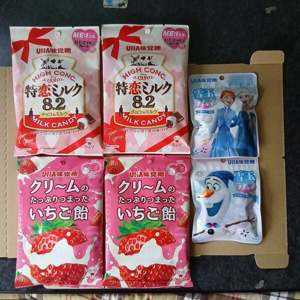 UHA味覚糖 お菓子6品