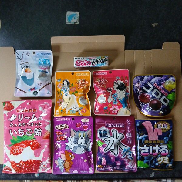 UHA味覚糖 お菓子9品