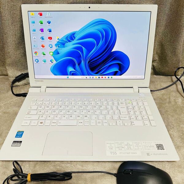 S32 TOSHIBAノートパソコンSSDメモリ8GサクサクWindows11