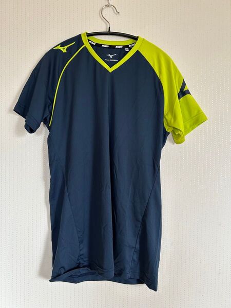 ミズノ トレーニングウェア ネイビー×グリーン O メンズ