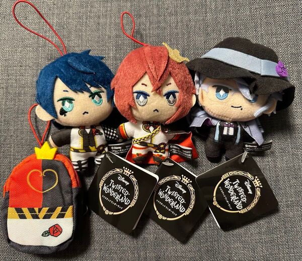 ツイステッドワンダーランド エクストラ寮服マスコット リドル デュース アズール ヴィランズ モチーフリュック プライズ