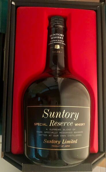 SUNTORY Reserve WHISKY limited サントリー リザーブ ウイスキー限定版 750ml 未開封 箱付き