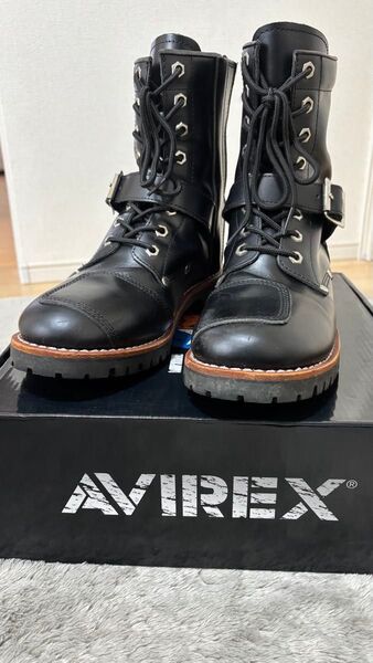 アビレックス ブーツ AVIREX YAMATO AV2100 ヤマト BLACK 24cm