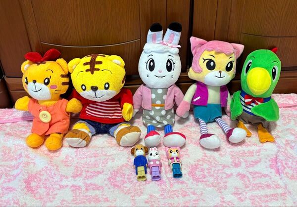 ベネッセ しまじろう はなちゃん みみりん にゃっきい とりっぴー ぬいぐるみセット