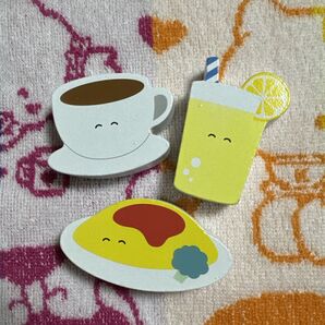 つぶらな瞳の喫茶店 コーヒー レモネード オムライス 3個セット