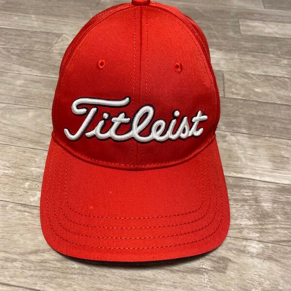 Titleist ゴルフキャップ レッド コカコーラコラボ 非売品