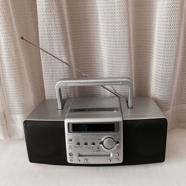 KENWOOD パーソナルステレオシステム MDX-L1 シルバー