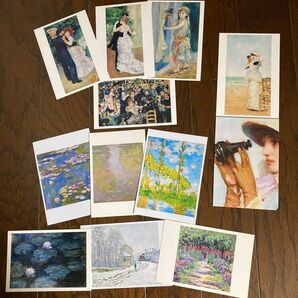 絵画ポストカード まとめ売り モネ ルノワールなど 印象派 多数