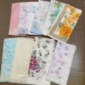 訳あり ハンカチ まとめ売り Laura Ashley renoma PARIS 他
