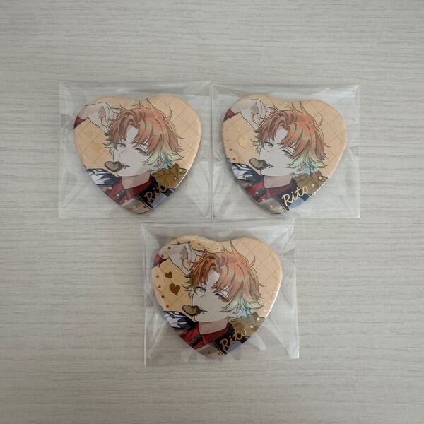にじさんじ 宇佐美リト Melty Valentine 缶バッチ