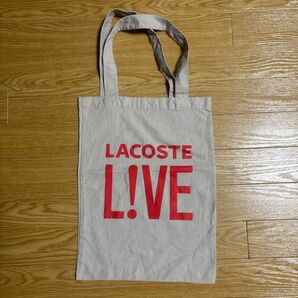 LACOSTE LIVE ラコステライブ トートバッグ ノベルティ