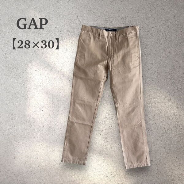 GAP チノパン 28×30 ベージュ ギャップ S相当