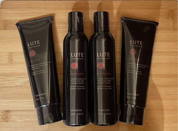 ナチュラリープラス ルーテ シャンプー トリートメント リンス ヘアピュリファイアー ヘアマスク