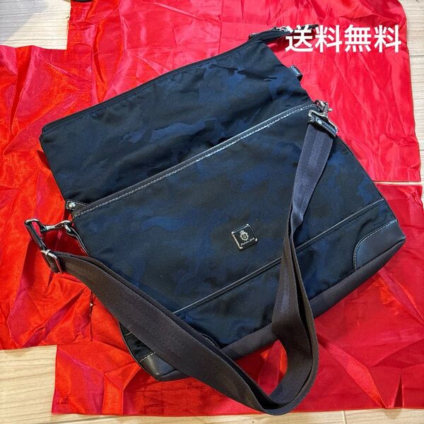 Ballistic Spirit ブラック迷彩 ショルダーバッグ サコッシュ