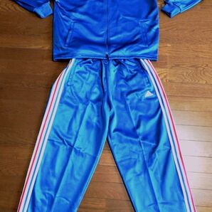 adidas トリコロールカラー ジャージ上下セット