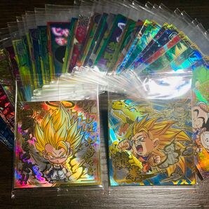 ドラゴンボール 超戦士 シール ウエハース 超10 セミコンプ