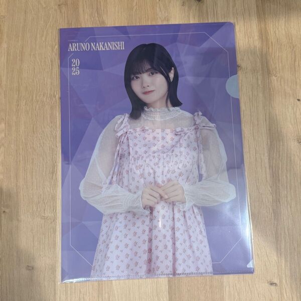 乃木坂46 13th YEAR BIRTHDAY A4クリアファイル 中西アルノ