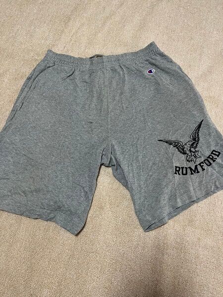 Champion ハーフパンツ RUMFORD グレー Mサイズ