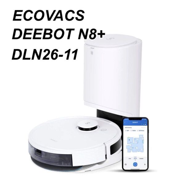 ECOVACS(エコバックス)DEEBOT N8+ ロボット掃除機DLN26-11