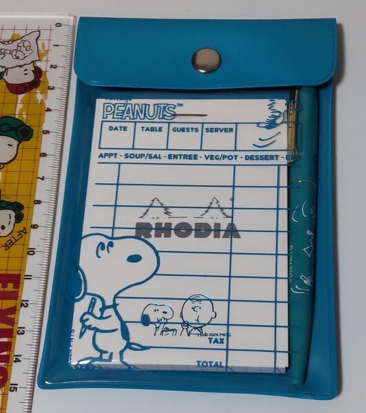 スヌーピー ロディア メモ帳 ボールペン