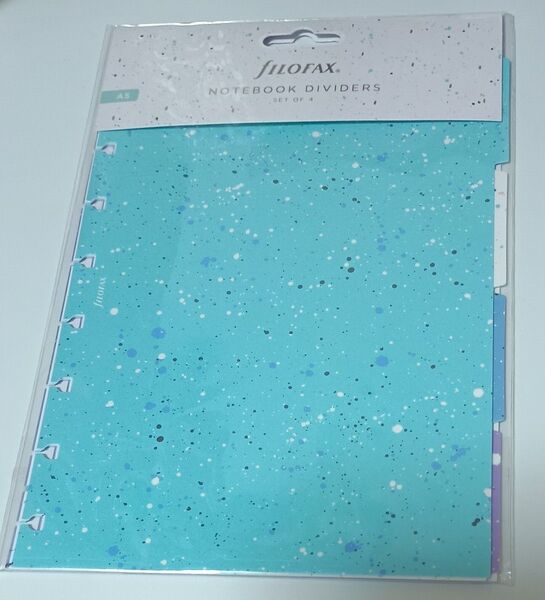 ファイロファクス filofax ノートブック ディバイダー 8穴 A5 手帳