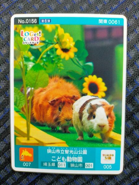 ロゲットカード 智光山公園 こども動物園