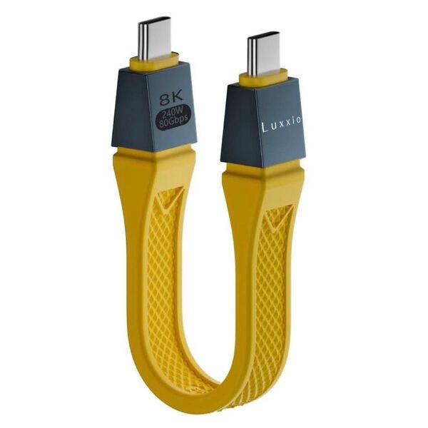 USB4 2.0 PD3.1 240W 急速充電 80Gbps 120Gbps高速データ伝送 USB-C to C ケーブル