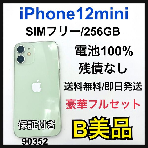 B iPhone 12 mini SIMフリー 256 GB SIMフリー 本体