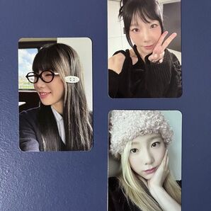 【taeyeon テヨン CD(ミニ)アルバム付属トレカ】セット