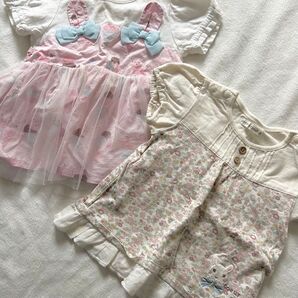 女の子 夏 80 90 半袖 Tシャツ キムラタン クーラクール coeur a coeur ベビー服 子供服 こども 子ども