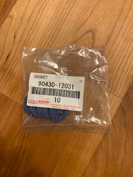 オイルドレンガスケット トヨタ レクサス オイルドレンガスケット 90430-12031 オイルドレンパッキン