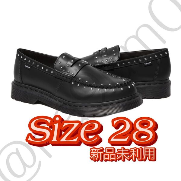 Supreme × Dr.Martens Studded Penton Loafer "Black" 25SS